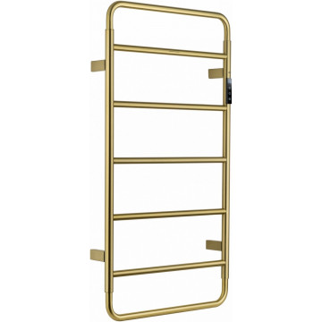 Электрический полотенцесушитель Wonzon & Woghand Wismar WW-AL202-BG 47.5х90.4 брашированное золото