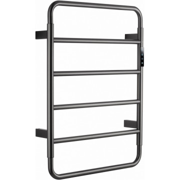 Электрический полотенцесушитель Wonzon & Woghand Wismar WW-AL201-GM 47.5х64 темный графит