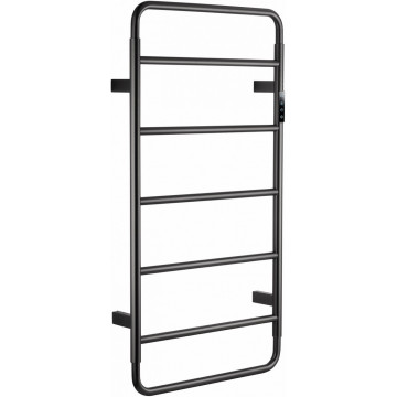 Электрический полотенцесушитель Wonzon & Woghand Wismar WW-AL202-GM 47.5х90.4 темный графит