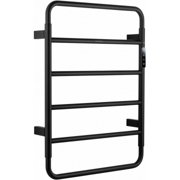 Электрический полотенцесушитель Wonzon & Woghand Wismar WW-AL201-MB 47.5х64 черный матовый