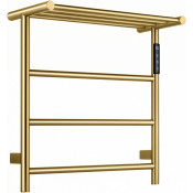Электрический полотенцесушитель Wonzon & Woghand Bonn WW-AL402-BG 45х50 брашированное золото
