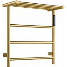 Электрический полотенцесушитель Wonzon & Woghand Bonn WW-AL402-BG 45х50 брашированное золото