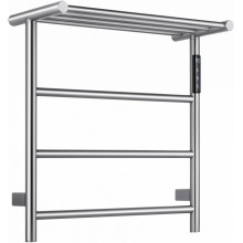 Электрический полотенцесушитель Wonzon & Woghand Bonn WW-AL402-BR 45х50 брашированный никель