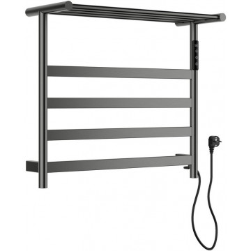 Электрический полотенцесушитель Wonzon & Woghand Essen WW-A402-GM 57.5х50.9 темный графит