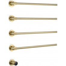 Электрический полотенцесушитель Wonzon & Woghand Dortmund WW-A364-BG 58.4х61 брашированное золото