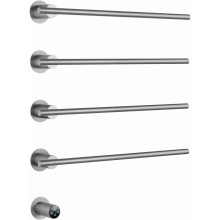 Электрический полотенцесушитель Wonzon & Woghand Dortmund WW-A364-BR 58.4х61 брашированный никель