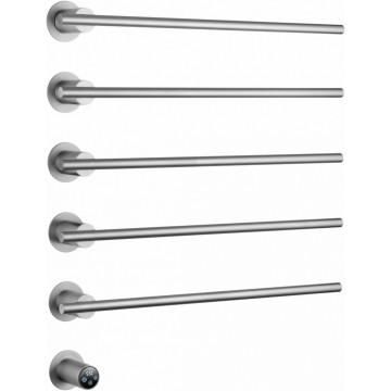 Электрический полотенцесушитель Wonzon & Woghand Dortmund WW-A365-BR 58.4х67 брашированный никель