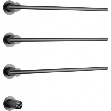 Электрический полотенцесушитель Wonzon & Woghand Dortmund WW-A363-GM темный графит