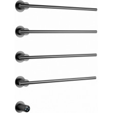 Электрический полотенцесушитель Wonzon & Woghand Dortmund WW-A364-GM 58.4х61 темный графит