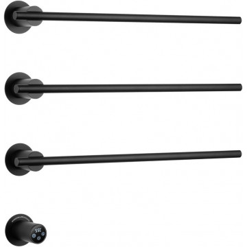 Электрический полотенцесушитель Wonzon & Woghand Dortmund WW-A363-MB черный матовый