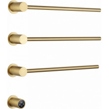 Электрический полотенцесушитель Wonzon & Woghand Hamburg WW-AL313-BG 52х57 брашированное золото