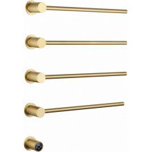 Электрический полотенцесушитель Wonzon & Woghand Hamburg WW-AL314-BG 53х72 брашированное золото