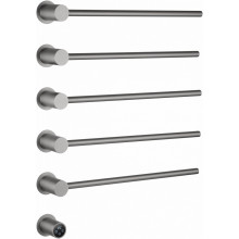 Электрический полотенцесушитель Wonzon & Woghand Hamburg WW-AL315-BR 46.8х71 брашированный никель