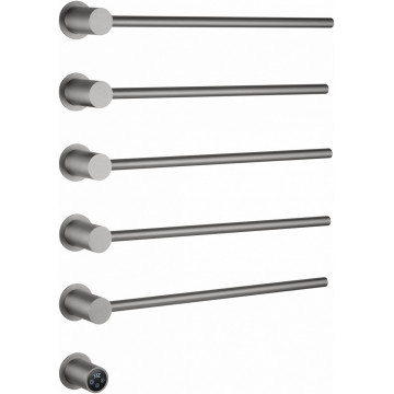 Электрический полотенцесушитель Wonzon & Woghand Hamburg WW-AL315-BR 46.8х71 брашированный никель