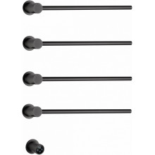 Электрический полотенцесушитель Wonzon & Woghand Hamburg WW-AL314-GM 53х72 темный графит