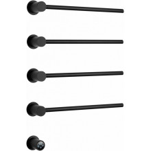 Электрический полотенцесушитель Wonzon & Woghand Hamburg WW-AL314-MB 53х72 черный матовый