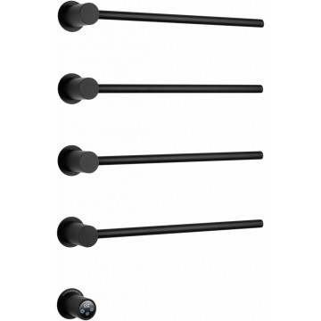 Электрический полотенцесушитель Wonzon & Woghand Hamburg WW-AL314-MB 53х72 черный матовый