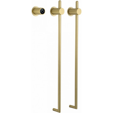 Электрический полотенцесушитель Wonzon & Woghand Leipzig WW-AL3621-BG 42х76 брашированное золото