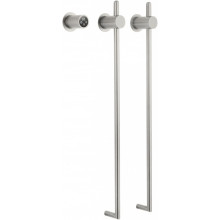 Электрический полотенцесушитель Wonzon & Woghand Leipzig WW-AL3621-BN 42х76 брашированный никель