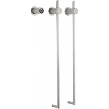 Электрический полотенцесушитель Wonzon & Woghand Leipzig WW-AL3621-BN 42х76 брашированный никель