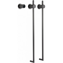 Электрический полотенцесушитель Wonzon & Woghand Leipzig WW-AL3621-GM 42х76 темный графит