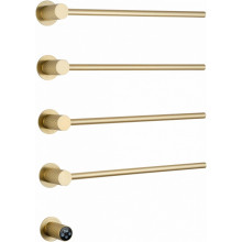 Электрический полотенцесушитель Wonzon & Woghand München WW-A354-BG 52.2х61 брашированное золото