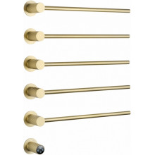 Электрический полотенцесушитель Wonzon & Woghand München WW-A355-BG 52х67 брашированное золото