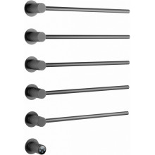 Электрический полотенцесушитель Wonzon & Woghand München WW-A355-GM 52х67 темный графит