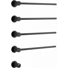 Электрический полотенцесушитель Wonzon & Woghand München WW-A354-MB 52.2х61 черный матовый