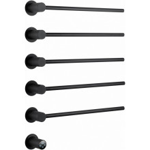 Электрический полотенцесушитель Wonzon & Woghand München WW-A355-MB 52х67 черный матовый