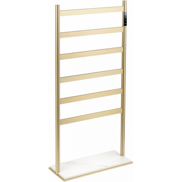 Электрический полотенцесушитель Wonzon & Woghand Essen WW-A406-BG 47.5х95.8 брашированное золото