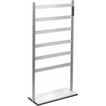 Электрический полотенцесушитель Wonzon & Woghand Essen WW-A406-BR 47.5х95.8 брашированный никель