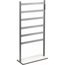 Электрический полотенцесушитель Wonzon & Woghand Essen WW-A406-GM 47.5х95.8 темный графит