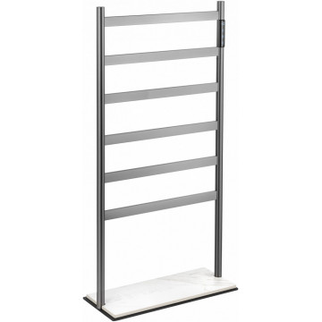 Электрический полотенцесушитель Wonzon & Woghand Essen WW-A406-GM 47.5х95.8 темный графит