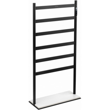 Электрический полотенцесушитель Wonzon & Woghand Essen WW-A406-MB 47.5х95.8 черный матовый