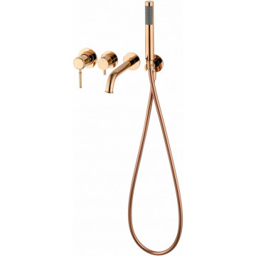 Смеситель для ванны Wonzon & Woghand Tor WW-88889073-RG розовое золото