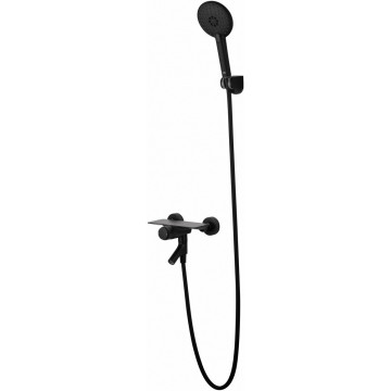 Смеситель для ванны Wonzon & Woghand Click WW-FE05L221-MB черный матовый