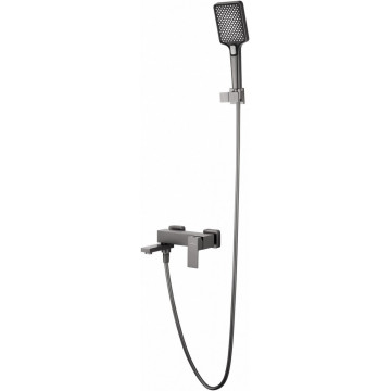 Смеситель для ванны Wonzon & Woghand Cube WW-88639016-BGM темный графит