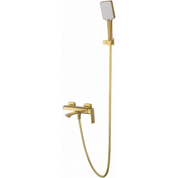 Смеситель для ванны Wonzon & Woghand Diamond WW-88639011-BG брашированное золото