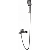 Смеситель для ванны Wonzon & Woghand Flex WW-88037072-BGM темный графит