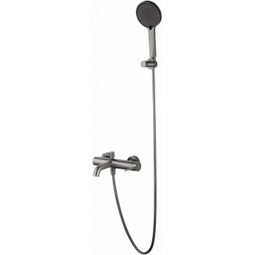 Смеситель для ванны Wonzon & Woghand Stick WW-88639017-BGM темный графит