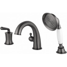 Смеситель на борт ванны Wonzon & Woghand Steam WW-88659008-BGM темный графит