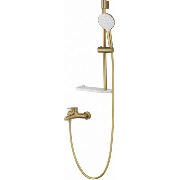 Смеситель для ванны с душем Wonzon & Woghand WW-AE3201-BG брашированное золото