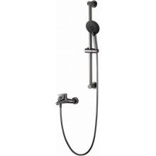 Смеситель для ванны с душем Wonzon & Woghand Alfa WW-AE3205-BGG темный графит