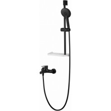 Смеситель для ванны с душем Wonzon & Woghand Alfa WW-AE3201-MB черный матовый