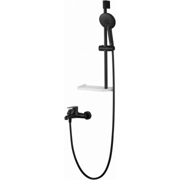 Смеситель для ванны с душем Wonzon & Woghand Alfa WW-AE3201-MB черный матовый