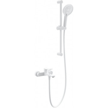 Смеситель для ванны с душем Wonzon & Woghand WW-C2036-MW белый матовый