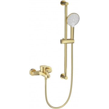 Смеситель для ванны с душем Wonzon & Woghand WW-C2501-BG брашированное золото