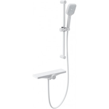 Смеситель для ванны с душем Wonzon & Woghand Onix WW-B2551-A-MW белый матовый