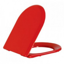 Крышка-сиденье с микролифтом Creavit Amasra KC0103.01.1100E красный